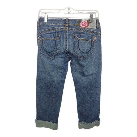 FreeStyle Revolution Jeans Capris Juniors Size 5 - Picture 3 of 7